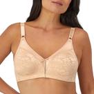 Sutiã Bali Double Support Spa Closure, sem fio, 34D Soft Taupe