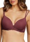 Sutiã Base Nayane ST 01 0062 Com Bojo Sem Aro Renda e Microfibra T. P/40 GG/46