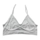 Sutiã Basic+ Top Liso TAF21 Branco Tamanho P