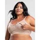Sutiã Básico Amamentação Maternidade sem Bojo Plus Size Confortável Giovanna