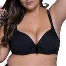 Sutiã Bojo Liso e Alças com Strass Bruvi