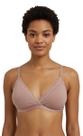 Sutiã Bojo Removível Decote V Alça Ajustável Fecho Colchete Confortável Macio Lingerie Feminina