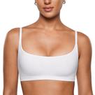 Sutiã Bralette INLYRIC Inbarely Plus Macio Sem Costura Branco XL