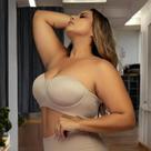 SUTIÃ BUSTIÊ TOMARA Q.CAIA PLUS SIZE REFORÇADO LATERAL DUPLA Tamanho:50/52Cor:Bege SUTIÃ BUSTIÊ TOMARA Q.CAIA PLUS SIZE REFORÇADO LATERAL DUPLA Tamanho:50/52Cor:Bege