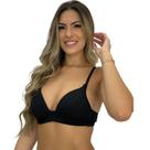 Sutiã Canelado com Bojo Soft Reforçado Não Amassa Lingerie Soutien Top Moda Íntima