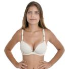 Sutiã com Bojo em Algodão com Estampa Poá Vi Lingerie . Sutiã com Bojo em Algodão com Estampa Poá Vi Lingerie .