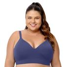 Sutiã Comfort Plus Duplo Alças Largas Reguláveis com Bojo Sem Costura Mirtilo Zee Rucci Sutiã Comfort Plus Duplo Alças Largas Reguláveis com Bojo Sem Costura Mirtilo Zee Rucci