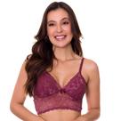 Sutiã Cropped Confortável Dia a Dia em Renda sem Bojo Estilo Sedutor - DR321