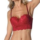 Sutiã Cropped de Renda Lover 67839 Demillus Sutiã Cropped de Renda Lover 67839 Demillus