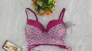 Sutiã Cropped Demillus florzinhas Sutiã Cropped Demillus florzinhas