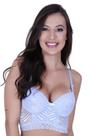 Sutiã Cropped Renda Soutien com Bojo - c11 Ludmila