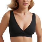 Sutiã CRZ YOGA Butterluxe sem Arco para Amamentação e Gravidez Preto S