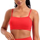Sutiã CRZ YOGA Butterluxe Sem Costura com Alças Ajustáveis Vermelho Profundo G Sutiã CRZ YOGA Butterluxe Sem Costura com Alças Ajustáveis Vermelho Profundo G