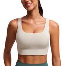 Sutiã CRZ YOGA Butterluxe U Costas Decote Redondo Mojave Tan PP