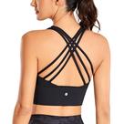 Sutiã CRZ YOGA Naked Feeling sem Arco com Tiras Preto XL