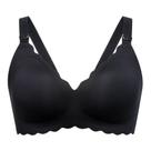Sutiã de amamentação Momcozy Seamless Pregnancy Maternity Black