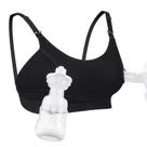 Sutiã de bombeamento Hands-Free Momcozy para amamentação - Bombas pretas