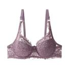 Sutiã de Renda com Aro de Aço para Mulheres Plus Size 36-42 B/C, Push Up Fino, Lingerie Sexy Sutiã de Renda com Aro de Aço para Mulheres Plus Size 36-42 B/C, Push Up Fino, Lingerie Sexy