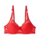 Sutiã de Renda com Aro de Aço para Mulheres Plus Size 36-42 B/C, Push Up Fino, Lingerie Sexy Sutiã de Renda com Aro de Aço para Mulheres Plus Size 36-42 B/C, Push Up Fino, Lingerie Sexy