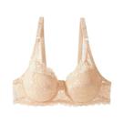 Sutiã de Renda com Aro de Aço para Mulheres Plus Size 36-42 B/C, Push Up Fino, Lingerie Sexy Sutiã de Renda com Aro de Aço para Mulheres Plus Size 36-42 B/C, Push Up Fino, Lingerie Sexy