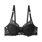Sutiã de Renda com Aro de Aço para Mulheres Plus Size 36-42 B/C, Push Up Fino, Lingerie Sexy Sutiã de Renda com Aro de Aço para Mulheres Plus Size 36-42 B/C, Push Up Fino, Lingerie Sexy