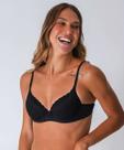 Sutiã de Renda Com Base E Bojo Marisa Preto-87089