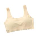 Sutiã De Treino Sem Costura Para Meninas, Branco E Rosa, 1 Peça, Colete De Sutiã Para Período De