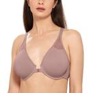 Sutiã DELIMIRA com Fecho Frontal e Costas Nadador Plus Size 40D Mochaccino