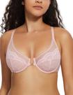 Sutiã Deyllo Lace Frontal Semi-Transparente Underwire 36B Rosa