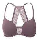 Sutiã DOBREVA 32B Push Up Nadador com Fecho Frontal Cocoa