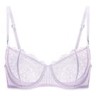 Sutiã DOBREVA Lilás em Renda Push Up Plus Size 36C