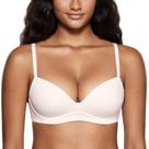 Sutiã DOBREVA Wireless Push Up Acolchoado Decote Profundo Coco 36B
