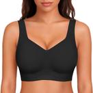 Sutiã Dopheuor 2026 Wireless Seamless Jelly Plus Size Preto