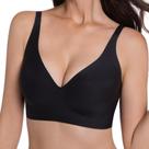 Sutiã Dpizgic Wireless Deep V Plunge, solidário para mulheres, preto Sutiã Dpizgic Wireless Deep V Plunge, solidário para mulheres, preto