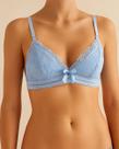 Sutiã em Renda sem Bojo Tipo Lingerie Sexy - 799 Sutiã em Renda sem Bojo Tipo Lingerie Sexy - 799