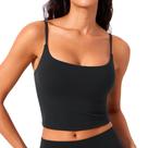 Sutiã esportivo CRZ YOGA Butterlift feminino com gola redonda preto XS Sutiã esportivo CRZ YOGA Butterlift feminino com gola redonda preto XS