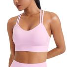 Sutiã esportivo CRZ YOGA Softness Mold Butterluxe Strappy Pink L Sutiã esportivo CRZ YOGA Softness Mold Butterluxe Strappy Pink L
