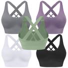 Sutiã esportivo Evercute acolchoado de suporte médio para mulheres