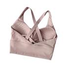 Sutiã Esportivo Feminino De Yoga Com Absorção De Impacto E Respirável Para Verão, Confortável E Com