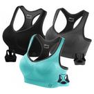 Sutiã esportivo FITTIN Racerback acolchoado sem costura de alto impacto para mulheres