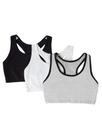 Sutiã esportivo Fruit of the Loom Tank Style feminino cinza 34 Sutiã esportivo Fruit of the Loom Tank Style feminino cinza 34