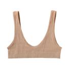 Sutiã Esportivo Push Up Feminino - Sem Costura, Sem Fio, Formato U Profundo e Confortável