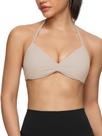 Sutiã esportivo Queerier Halter acolchoado com tiras para ioga e academia para mulheres Sutiã esportivo Queerier Halter acolchoado com tiras para ioga e academia para mulheres