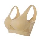 Sutiã Esportivo Sem Costura plus Size Em Malha, Sem Fio, À Prova De Impacto, Top Cropped Para Sutiã Esportivo Sem Costura plus Size Em Malha, Sem Fio, À Prova De Impacto, Top Cropped Para