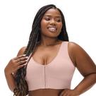 Sutiã Fecho Frontal com Bojo Removível sem Costura Blush Zee Rucci Sutiã Fecho Frontal com Bojo Removível sem Costura Blush Zee Rucci