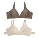 Sutiã Feminino DelRio Sem Bojo Kit 2 Peças - 40770-K80 Sutiã Feminino DelRio Sem Bojo Kit 2 Peças - 40770-K80