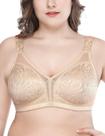 Sutiã feminino Deyllo com cobertura total plus size 38D sem fio Sutiã feminino Deyllo com cobertura total plus size 38D sem fio