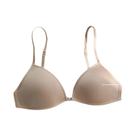 Sutiã Feminino Francês Triangular a B Cup Com Alça Fina Invisível E Fivela Frontal Sem Costura