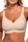 Sutiã feminino HORISUN, sem costura e confortável (Light Nude GG)