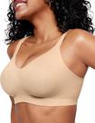 Sutiã feminino OEAK sem fio Seamless Full Coverage Nude XL